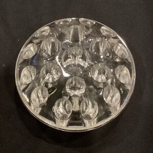 Clear Glass Frog Flower Pod 19 Holes